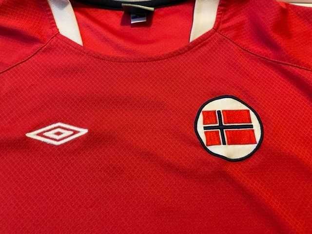 Koszulka piłkarska Norwegia reprezentacja Umbro S