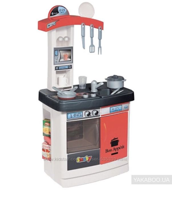 Іграшковий набір кухня Bon Appetit з аксесуарами Smoby