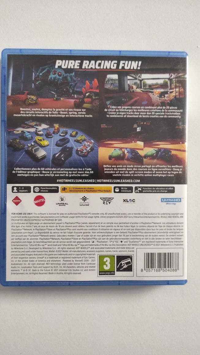 Jogos PS5 Hot Wheels Unsleashed