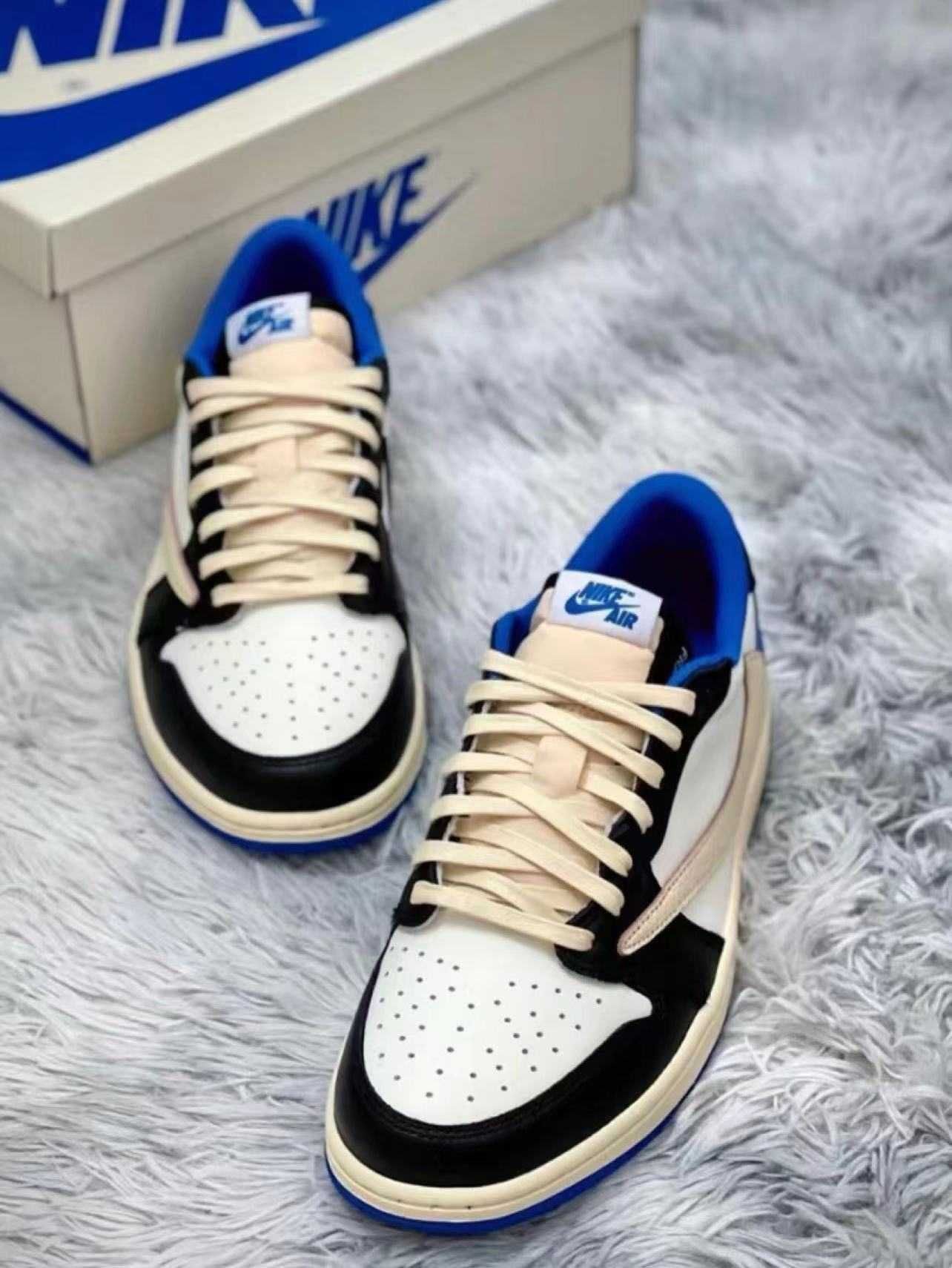 Travis Scott x Fragment x Jordan 1 Niskie buty do koszykówki