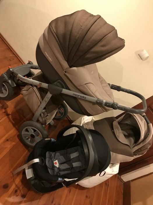 MEGA ZESTAW 4w1 !! Wózek Expander Mondo + Fotelik CYBEX + Baza CYBEX !