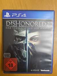 Dishonored 2 Ps4 slim Pro Ps5