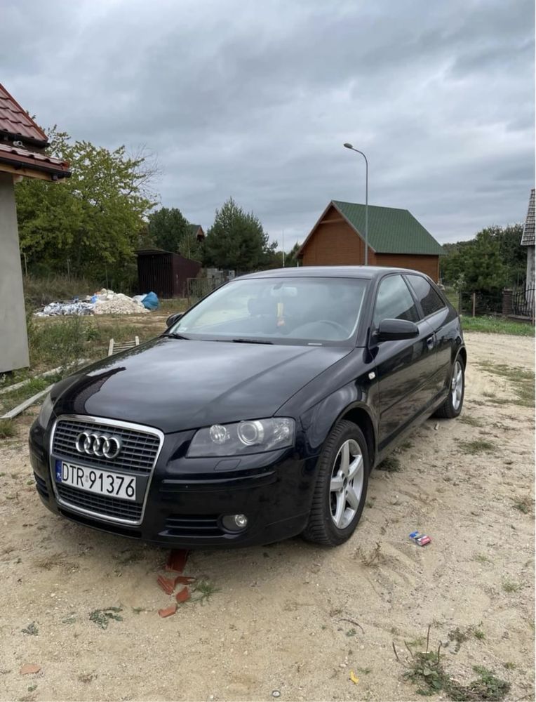 Audi a3 8p 2006 2.0 tdi DSG- łopatki, bose, alcantara