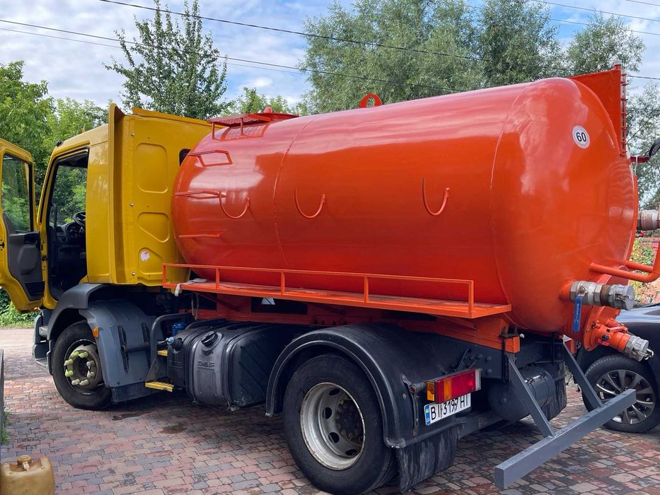 Викачка ям, чищення зливних та вигрібних ям, асенізатор, Житомир.