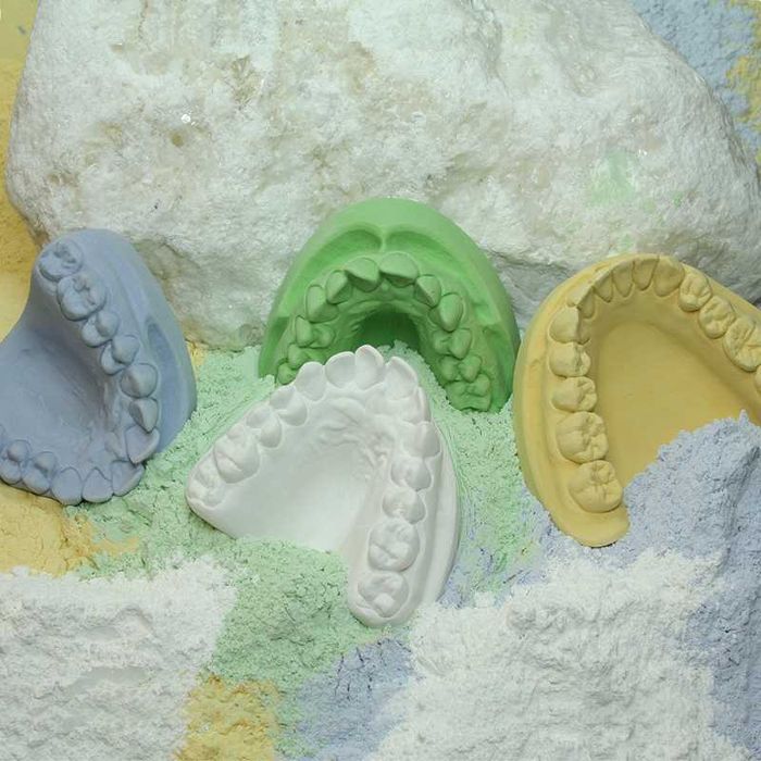 Saco de gesso pedra duro tipo 3 amarelo 25kg ideal para proteses