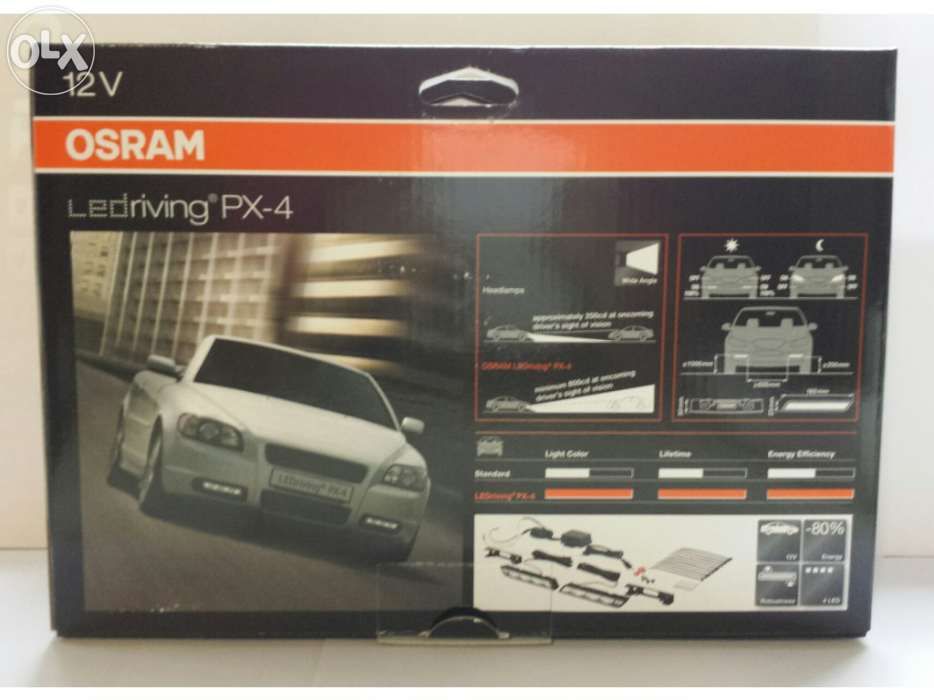 Kit Iluminação Diurna Osram LedDriving PX4 - DayLight(Luz de Dia)