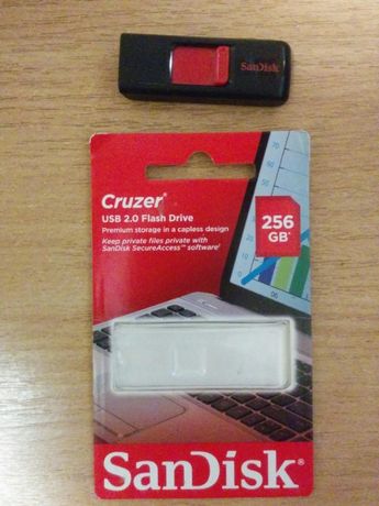 Флешка Sandisk Cruzer 256 GB (USB flash disk)