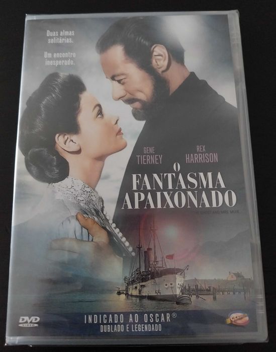 DVD “O fantasma apaixonado”, de Joseph L. Mankiewicz. Muito raro.