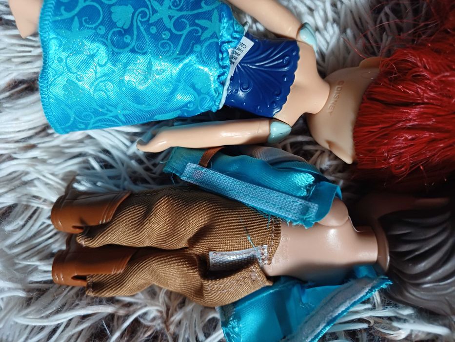 Принц Флінн "Рапунцель" і Принцеса Аріель міні аніматор Моана Бель