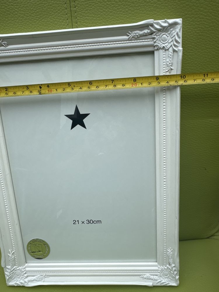 Drewniana ramka na duże zdjecia Vintage Boho