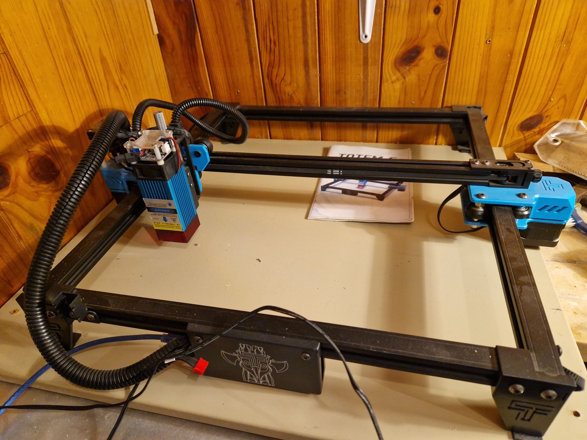 Gravador a laser Two Trees Totem S, como nova