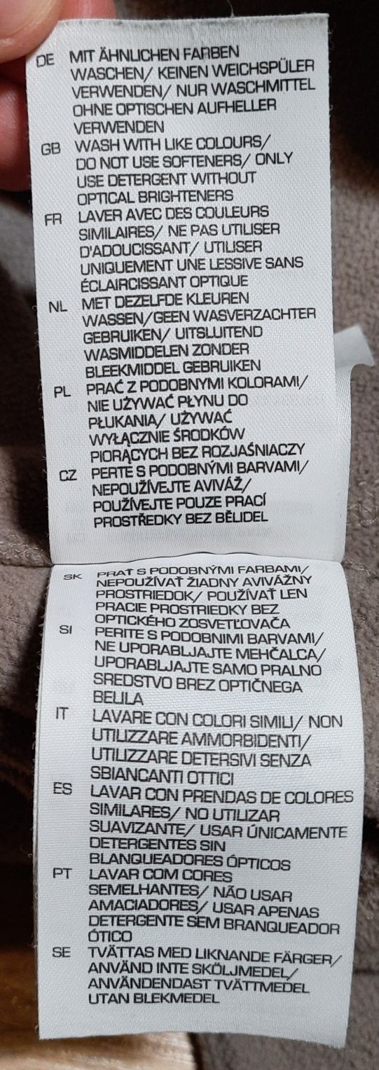 Bluza Polarowa Engelbert Strauss S Kremowa z Kapturem