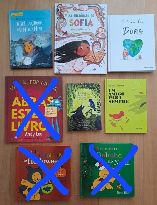 Livros infantis novos e novidades