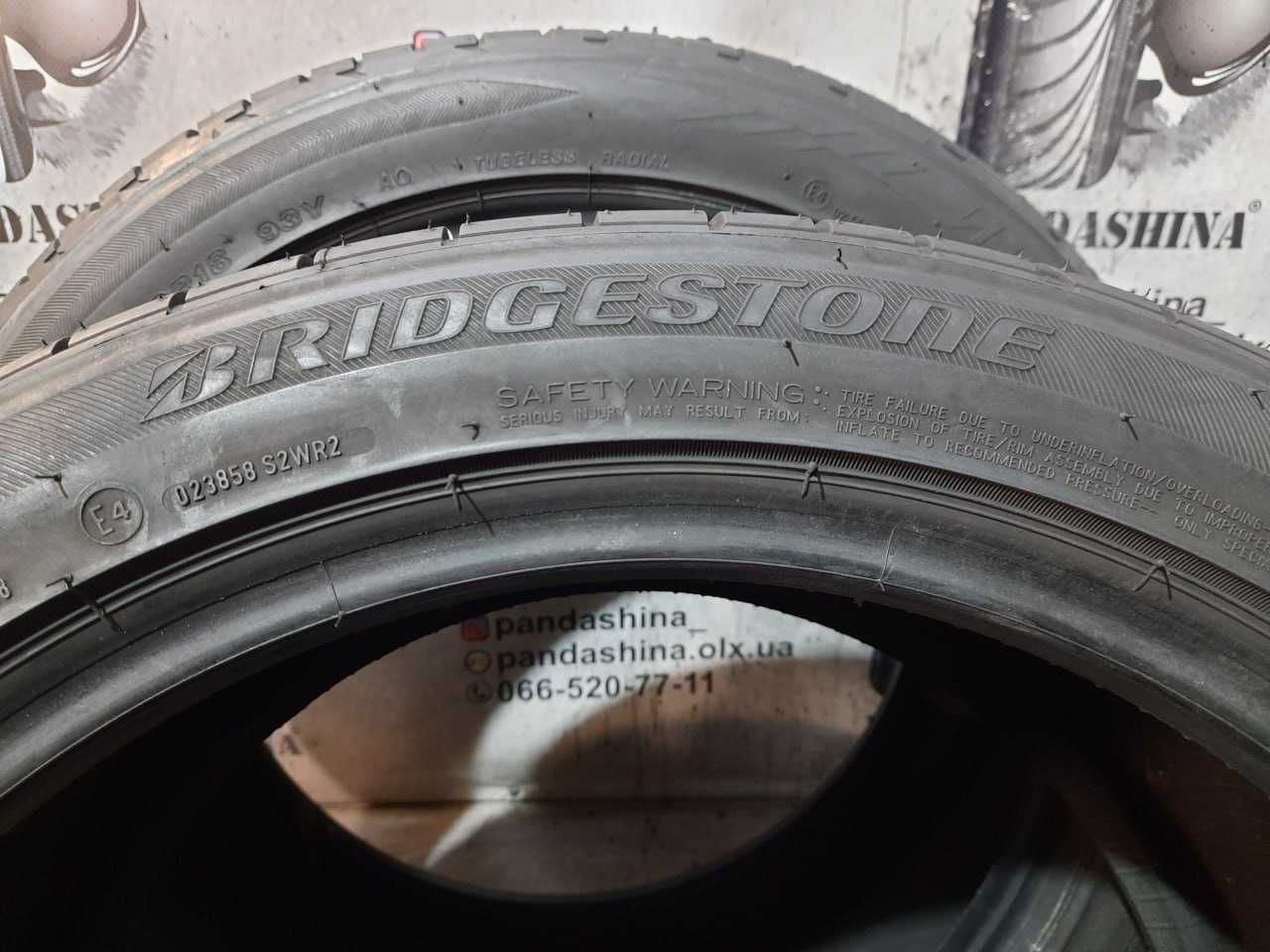 Шини 7-8мм 245/40 R18 BRIDGESTONE Potenza S001 б/в літо склад