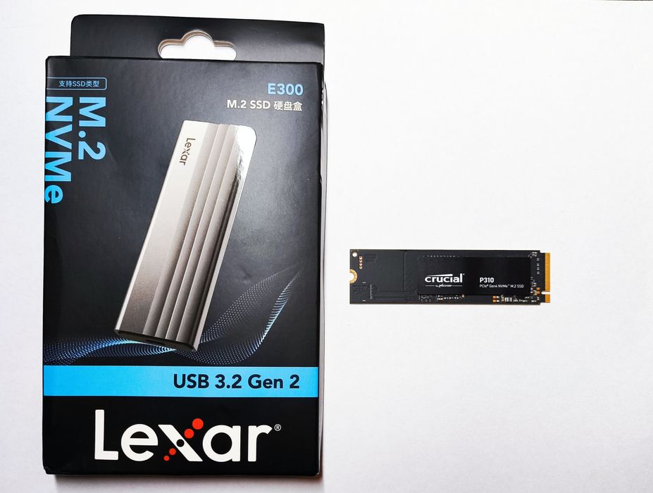 Dysk SSD NVMe Crucial P310 1TB w obudowie aluminiowej Lexar #6