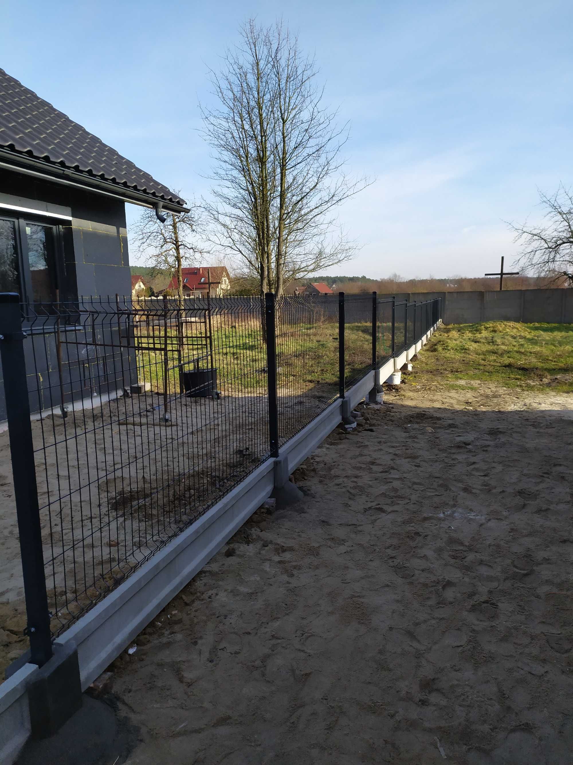 PROMOCJA ogrodzenie panelowe 3d komplet montaż transport gratis