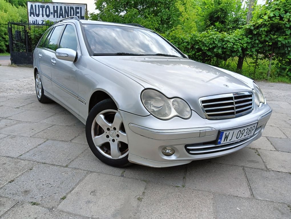 Mercedes-benz c klasa 1,8 GAZ 05r automat bdb stan do jazdy zadbany