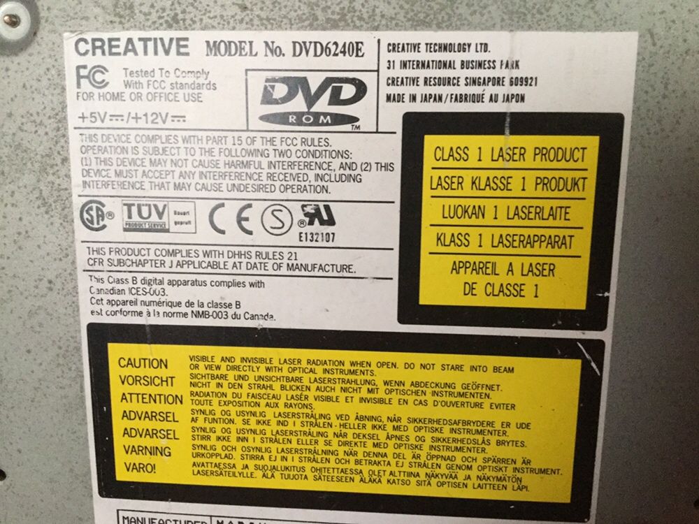 Drive DVD Rom para PC