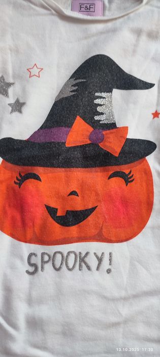 Koszulki dla dziewczynki Halloween