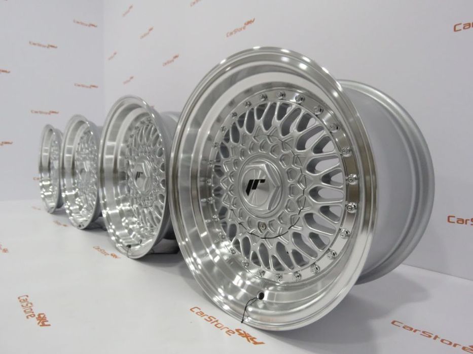 Jantes Japan Racing JR9 15 '' 7 + 8j et20 4x100 + 108 Silver