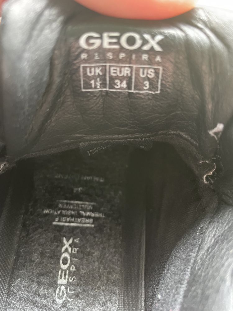 Buty GEOX zimowe rozmiar 34