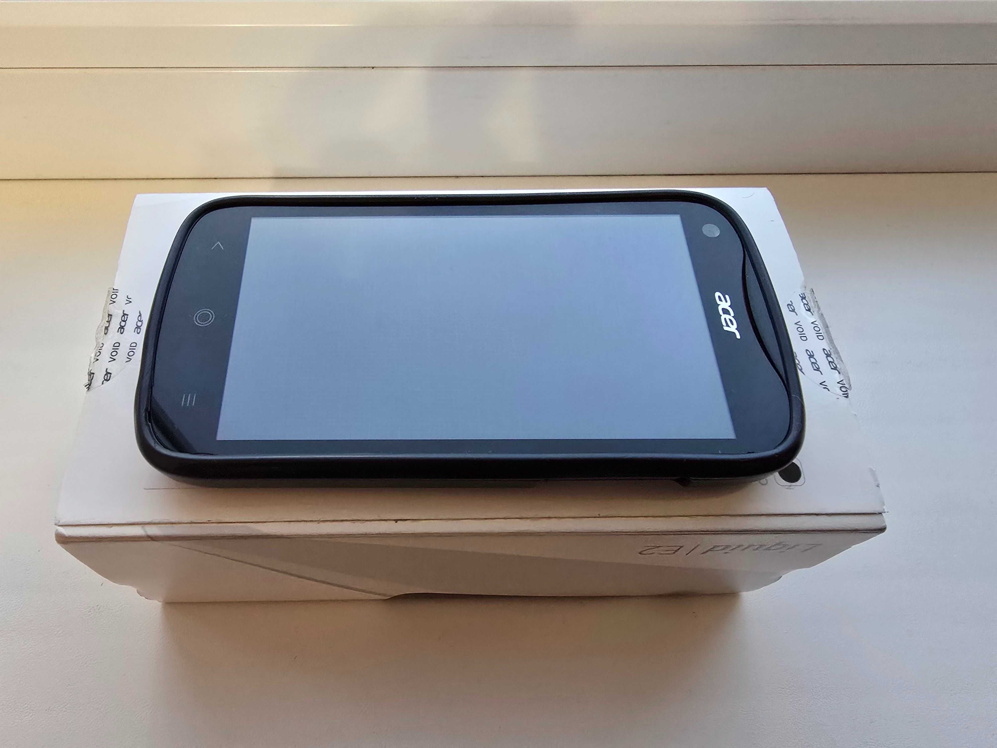 Телефон Acer Liquid E2 Duo V370 Rock Black + чехол