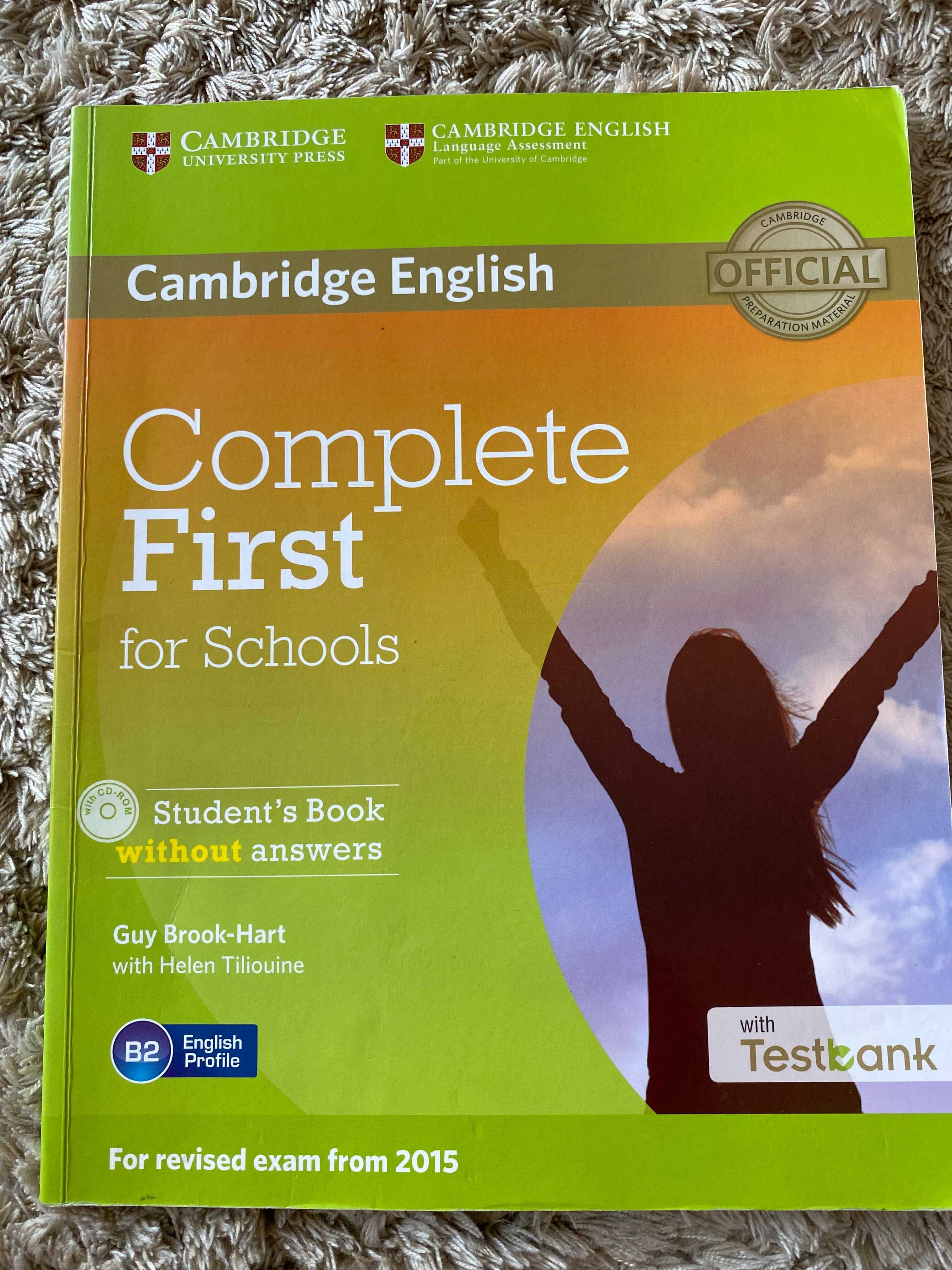 Cambridge English Complete First for School