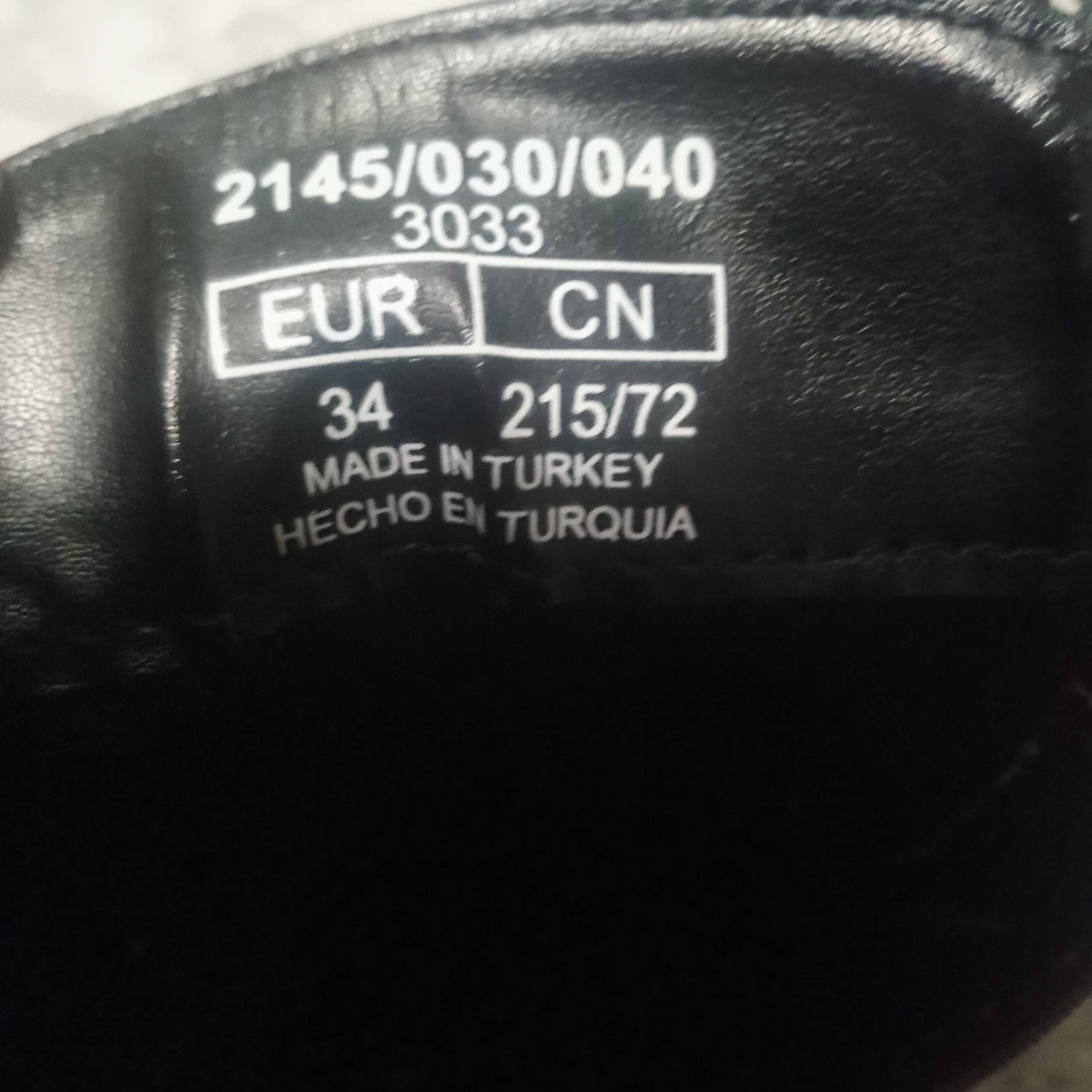 Ботинки на дівчинку Zara 34