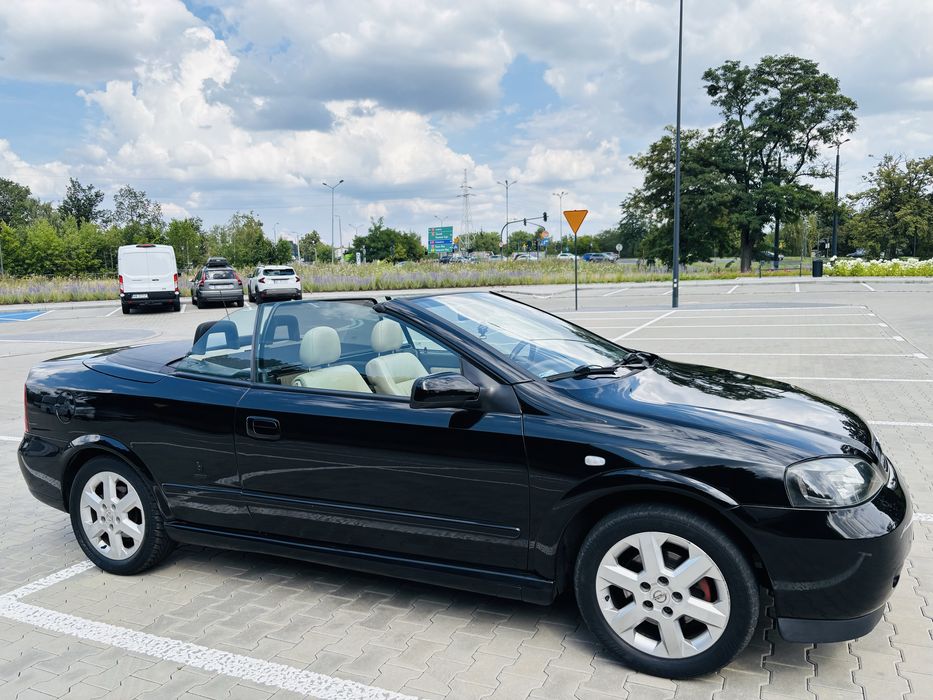Opel Astra Bertone Cabrio 1.8 125KM Automat, Klimatyzacja, Jasne skóry