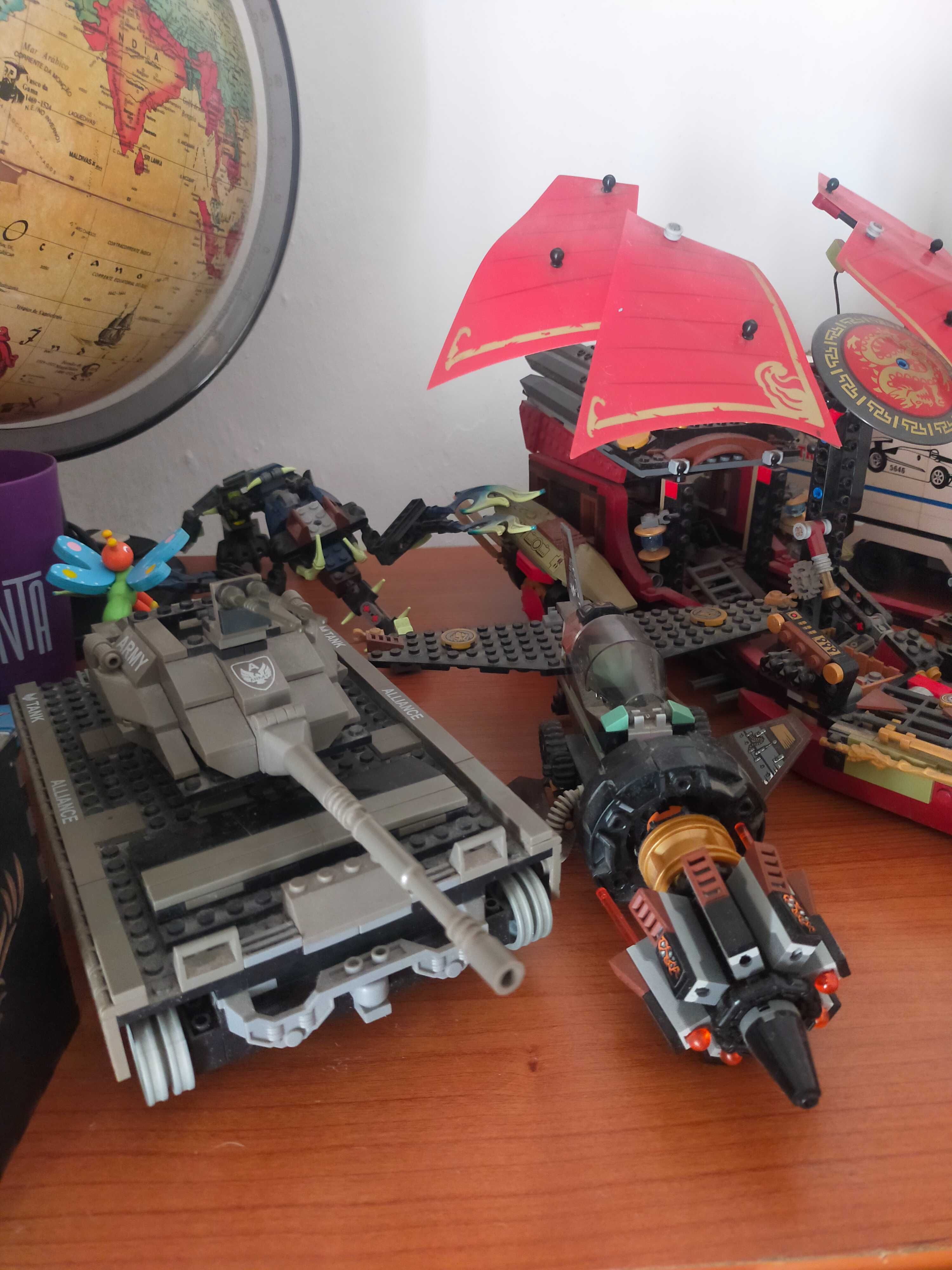 Conjuntos de legos e peças