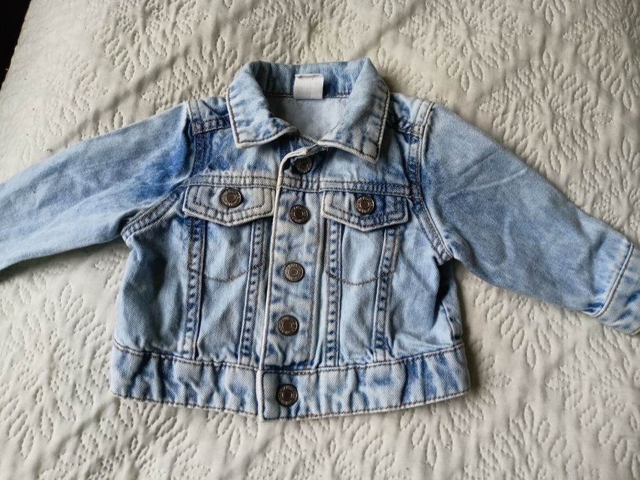 Dżinsowa kurtka rozmiar 68 H&M