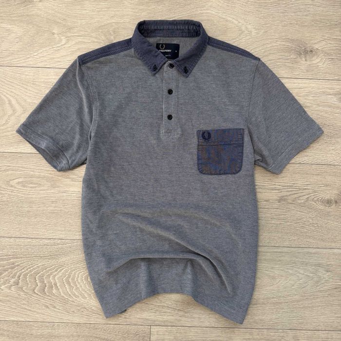 Cтильна Футболка Поло Фред Перрі Fred Perry Pocket, Розмір М