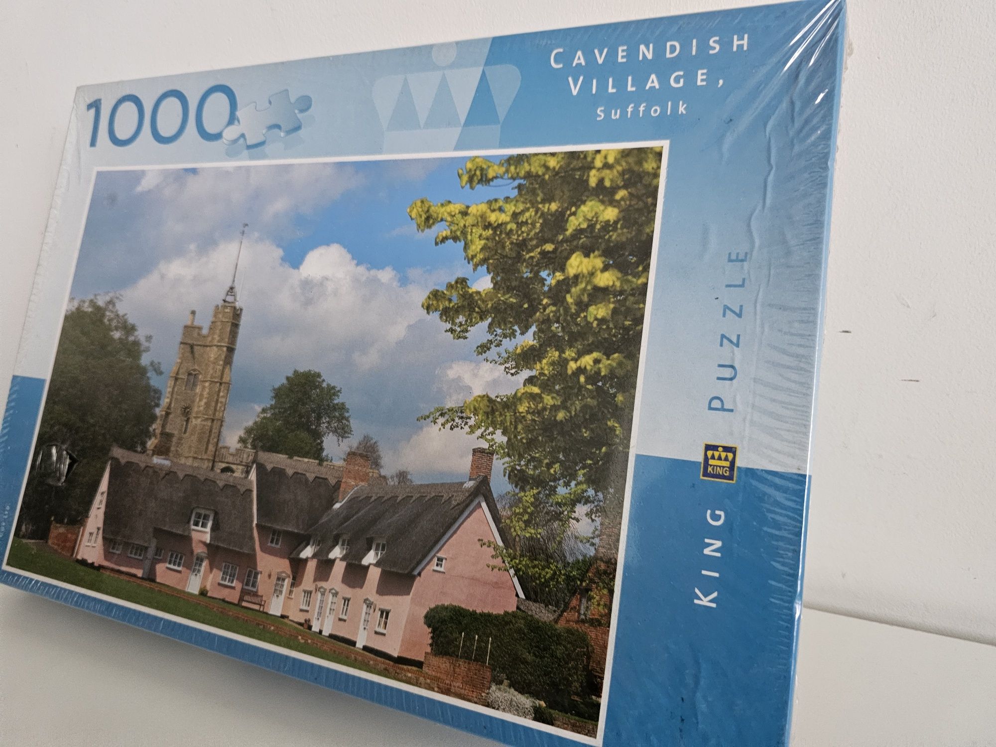 Puzzle 1000 elementów wioska king