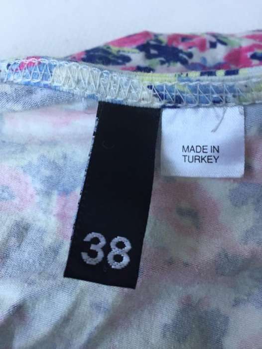 Tunika H&M kwiatki wielokolorowa