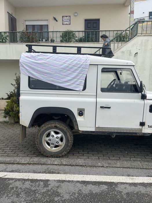 Grade tejadilho Cruz Safari para Land Rover defender 90