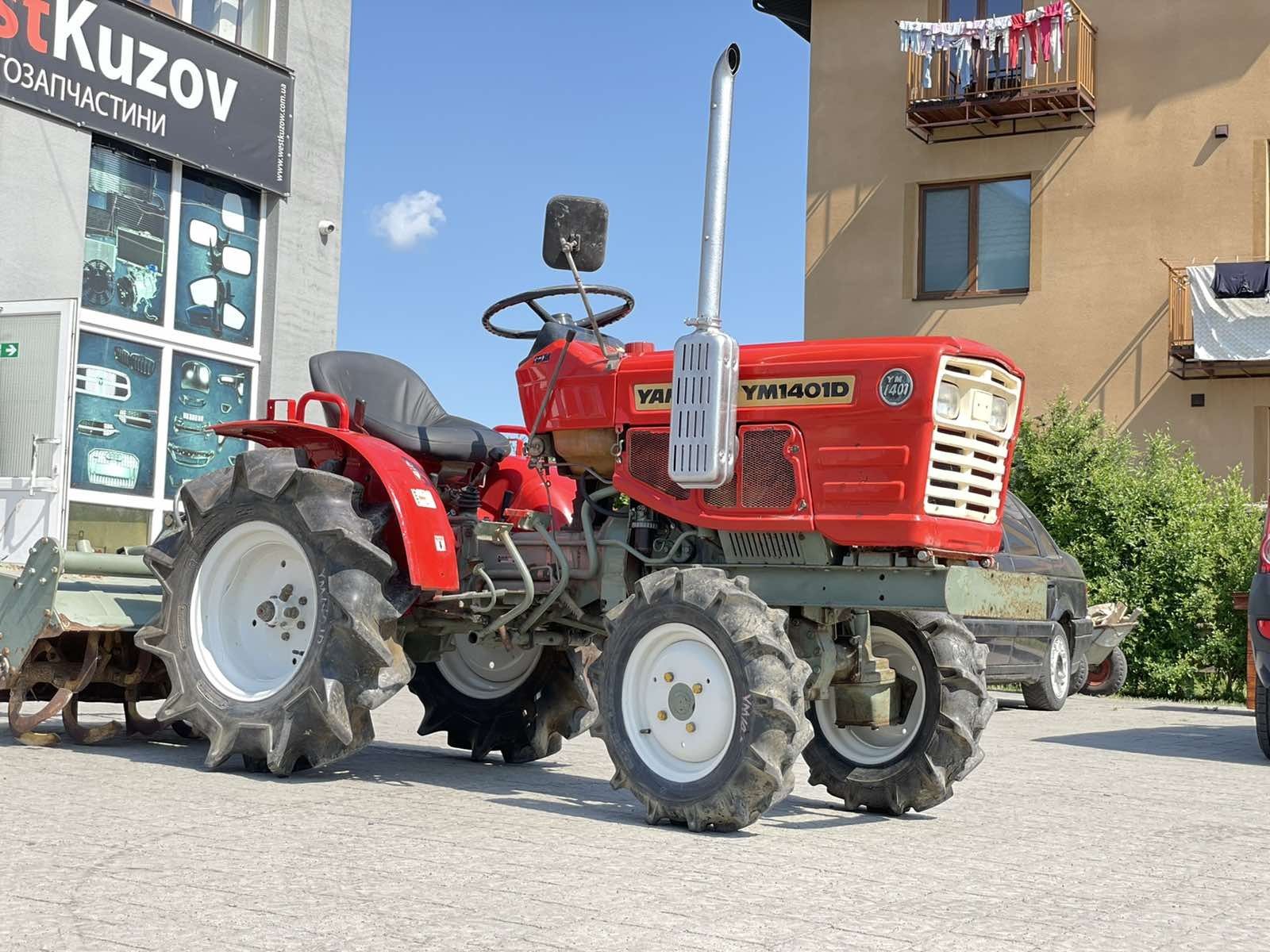 Японський мінітрактор японский мини Yanmar YM1400