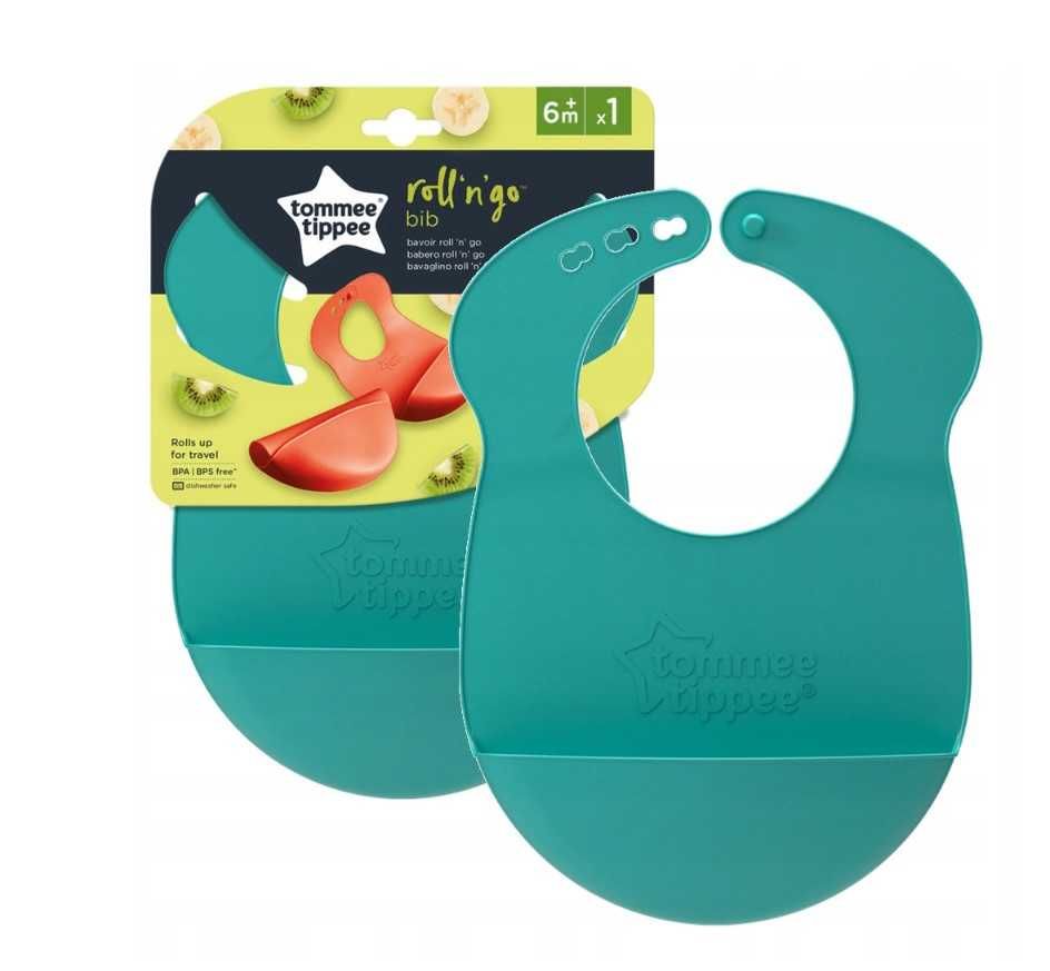 Tommee tippee miseczka śliniaczek wielorazowy podkładka silikonowa