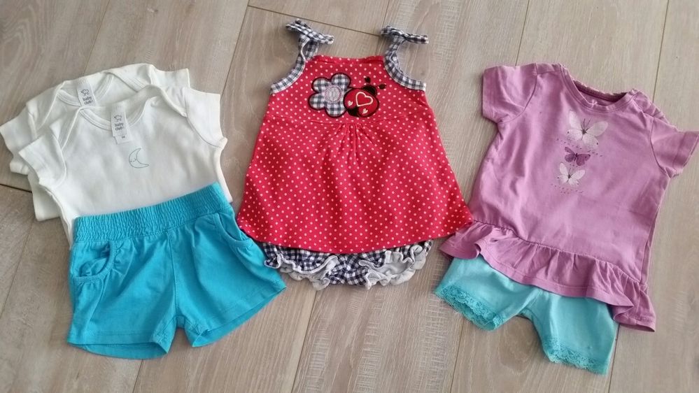 Zestaw r.68 Sukienka spodnie bluzka Reserved cool club