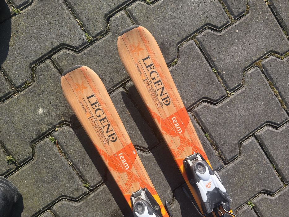 Narty dzieciece 120cm z butami 278mm