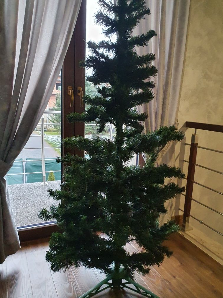 Choinka sztuczna 180 cm świerk gęsta