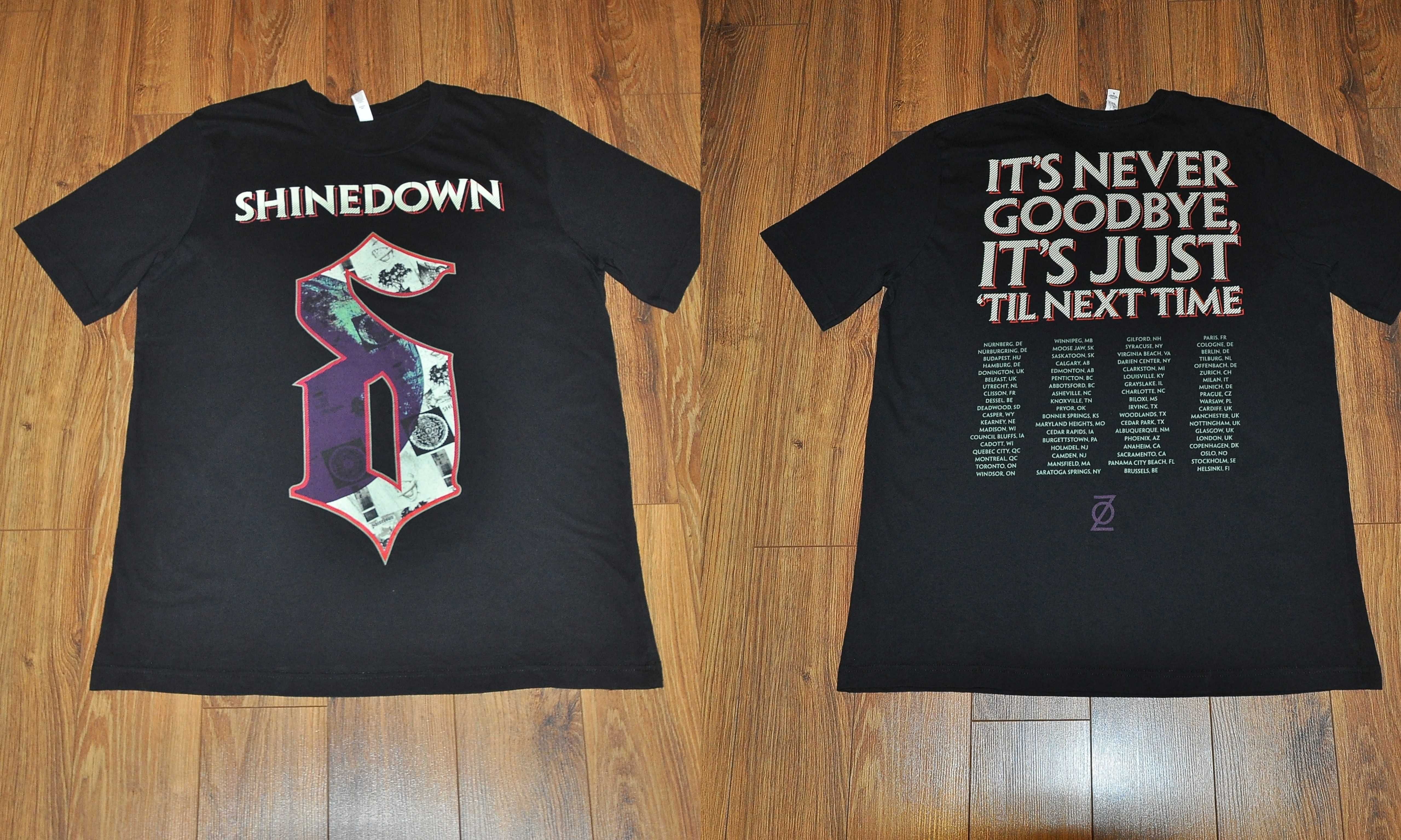 Shinedown - I't Never Goodbye Tour - koszulka rozm.XL