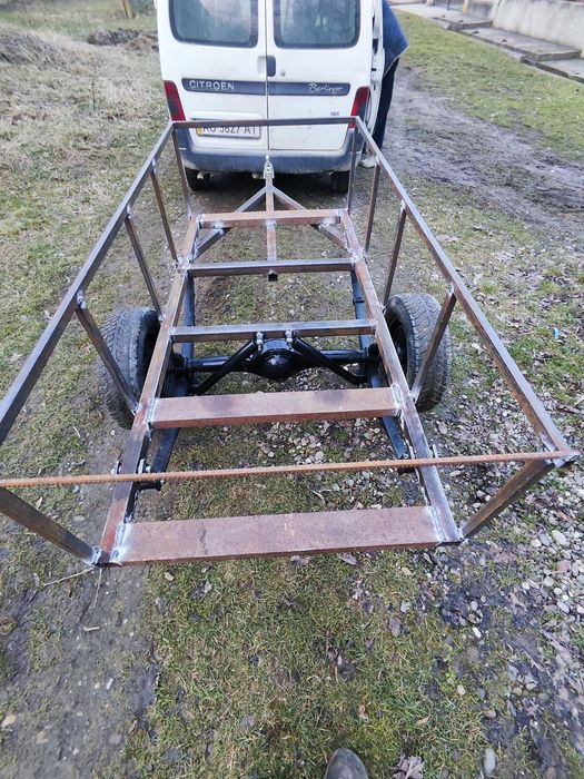 Причеп для автомобіля, мототрактора, мотоблока