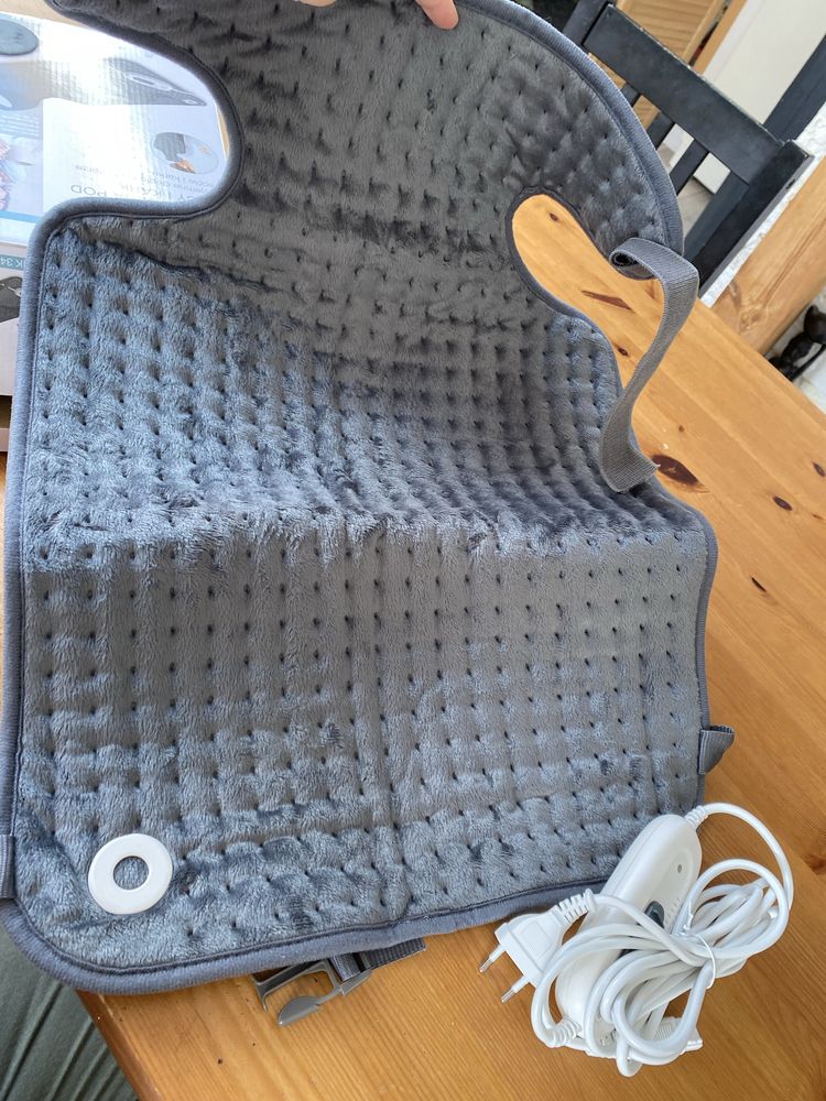 Poduszka elektryczna pod plecy i kark,sanitas,lidl,rozgrzewająca podus