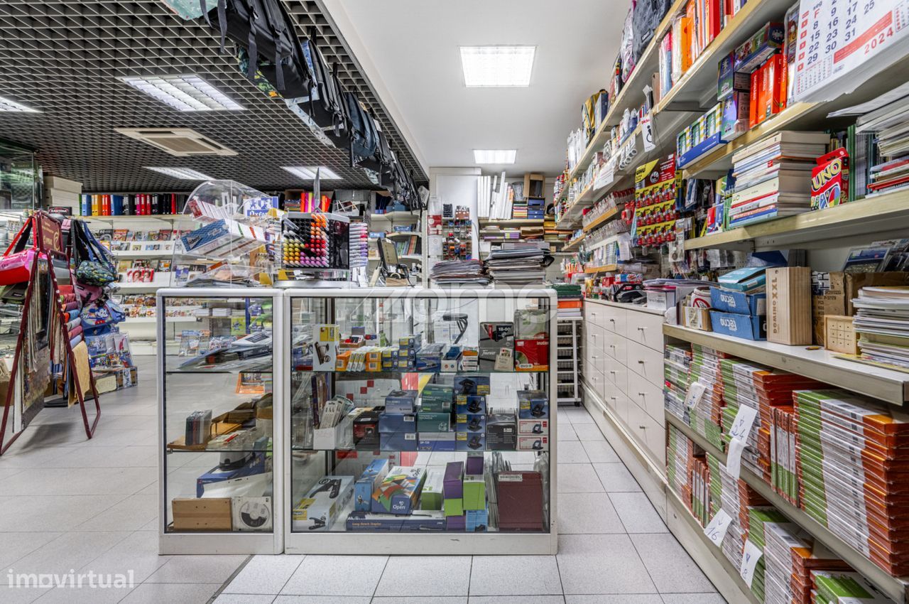 Papelaria e Livraria no Centro de Felgueiras, no Edifício Orion