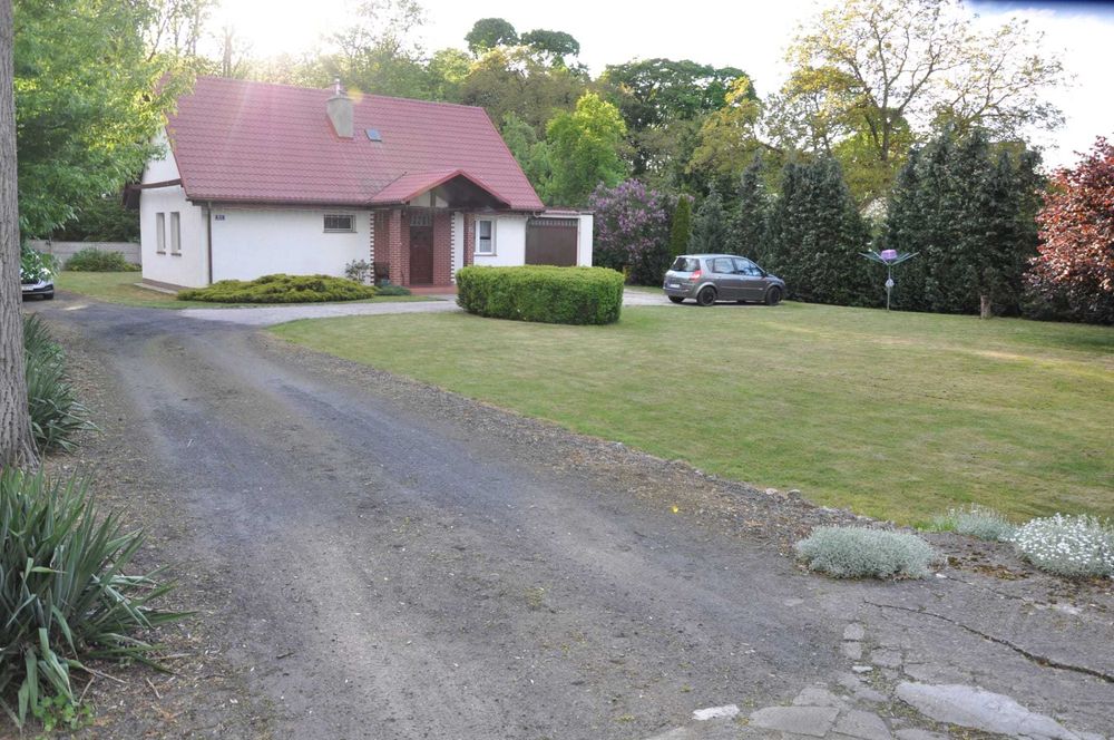 Dom z dużą działką