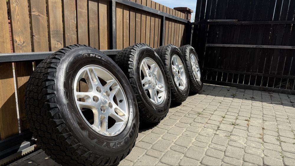 Koła do Jeep Grand Cherokee WJ 225/75/16 Wrangler Goodyear