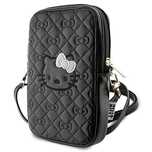 Torebka Hello Kitty Quilted Bows Strap - czarna