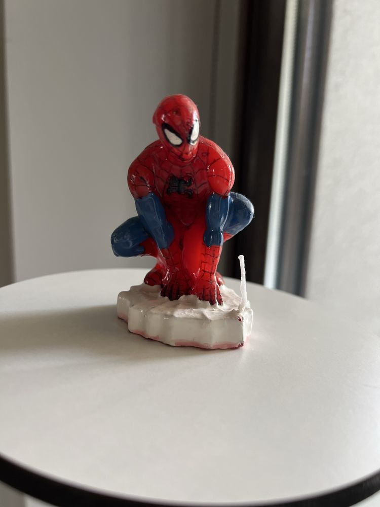 Świeczka na tort SPIDERMAN