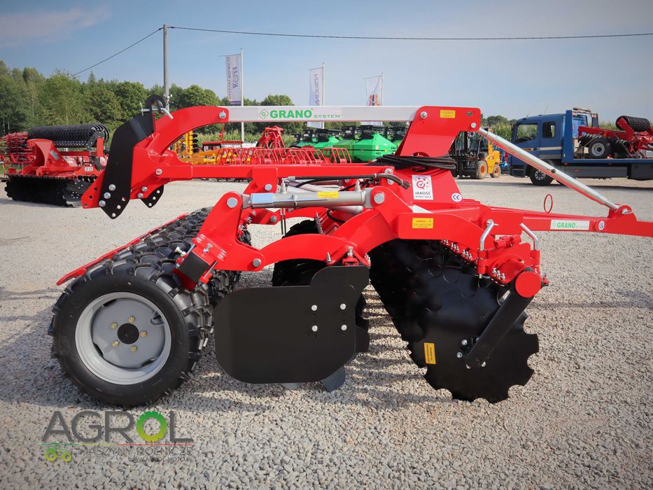 Agregat talerzowy z hydropakiem GRANO SYSTEM 3m wał rurowy SHARK SHOP