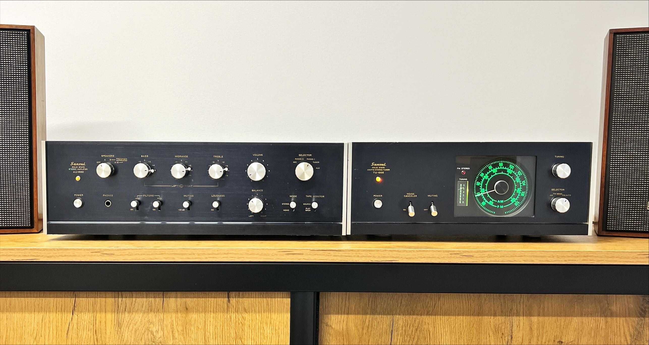 Sansui Au 666, Amplifier, Wzmacniacz